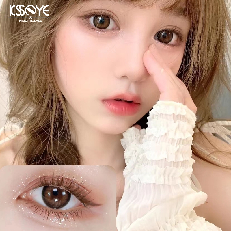 ISO13485 Private Label Coloured Eye Contact Lenses For Brown Eyes