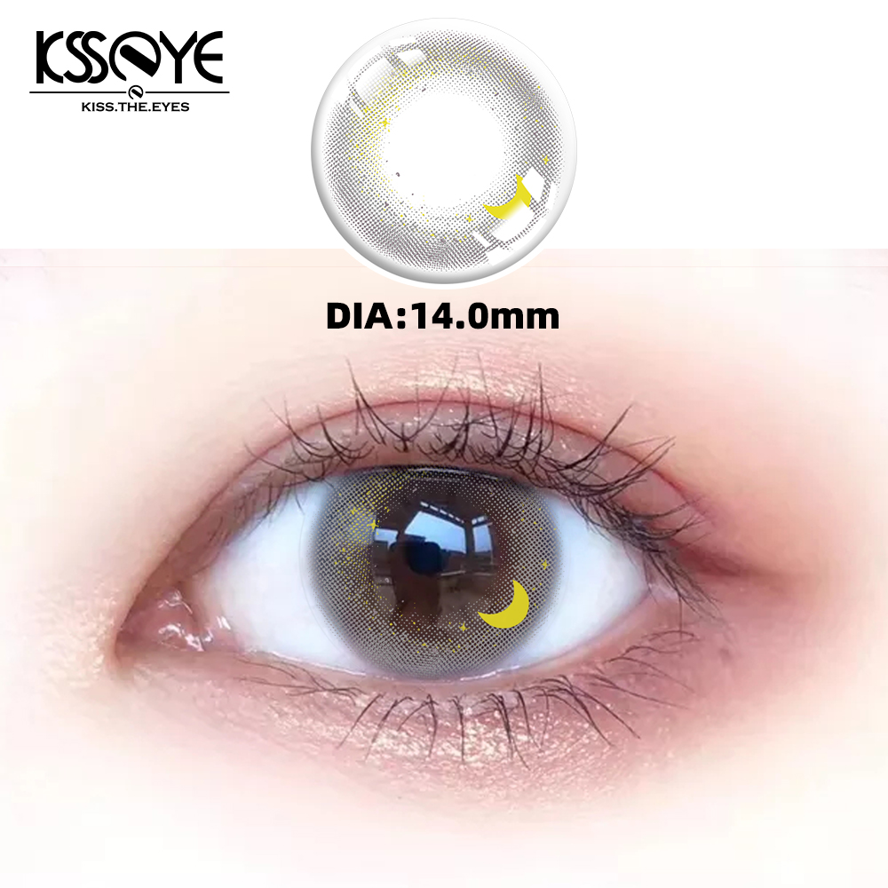 Natural Black Contacts Cosmetic Eye Contact Lenses
