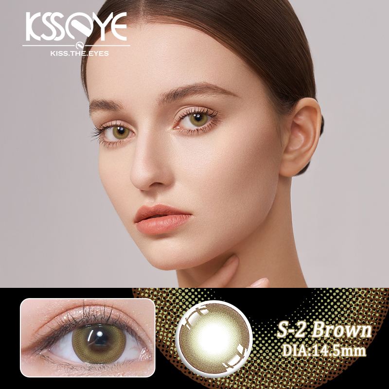 Custom Natural Colored Contacts Prescription Eye Color Changing Contacts Lenses
