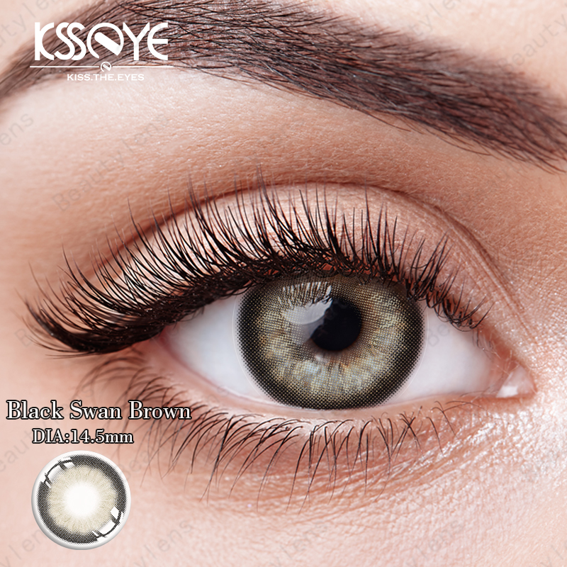1 Year OEM / ODM Multi Colored Contact Lenses Eye Soft Cosmetic