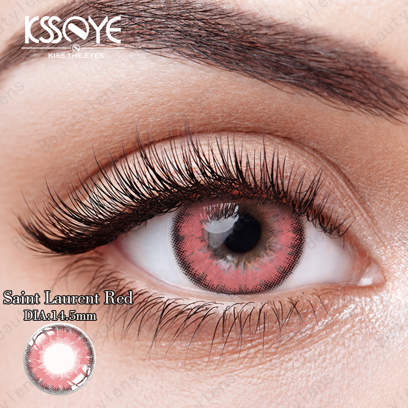 Brown Blue Grey 1 Year Soft Color Contact Lens Fast Delivery