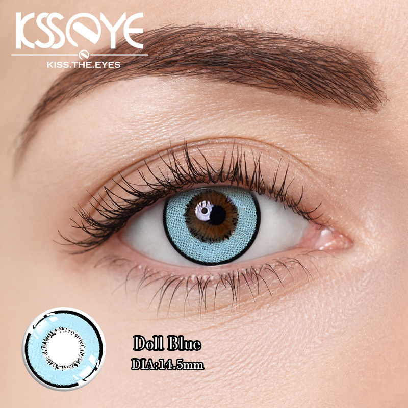 Doll Eyes HEMA Halloween White Contacts KSSEYE Cosplay Contact Lenses