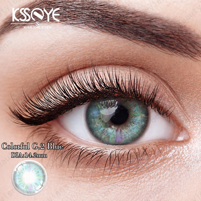 Ocean Brown Colored Contact Lenses Soft Eye Beauty Lens