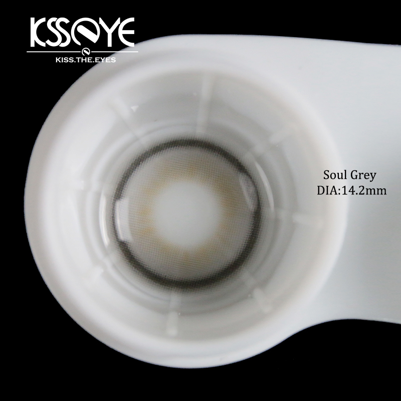 Eco Disposable Daily Tulip Gray Contact Lens For Dry Eyes