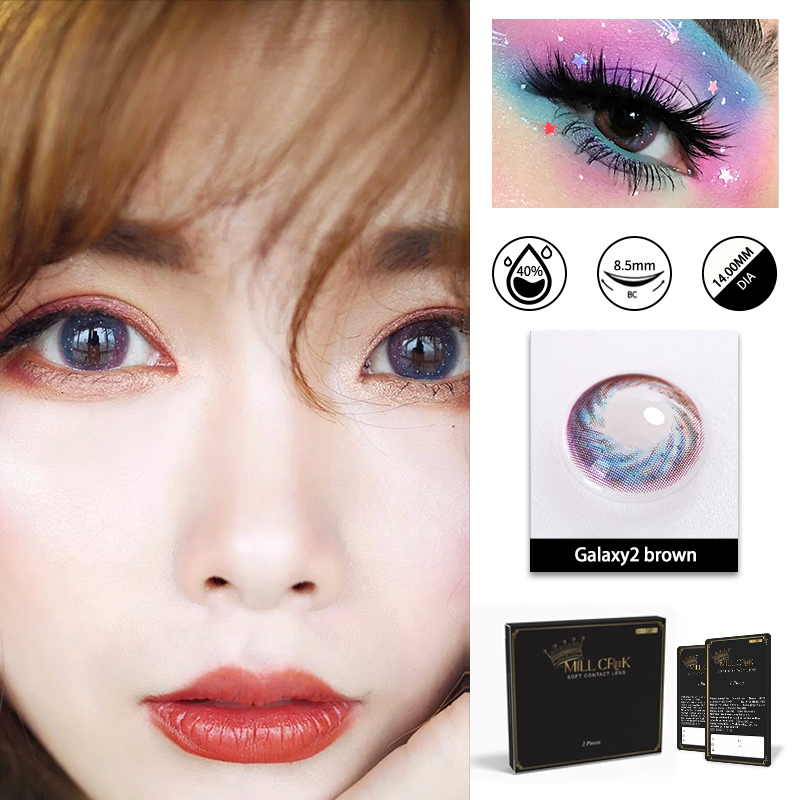 Multi Color Soft Cosmetic Contact Lens Monthly CE Certified Top Quality