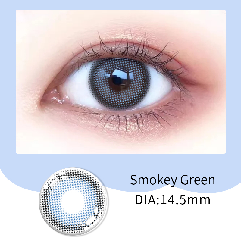 HEMA NVP macaron Natural Color Contact Lens For Big Eye