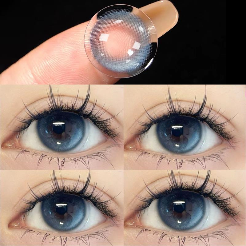 Eco Soft Honey Light Brown Colored Contacts Lenses ISO13485 14.0mm