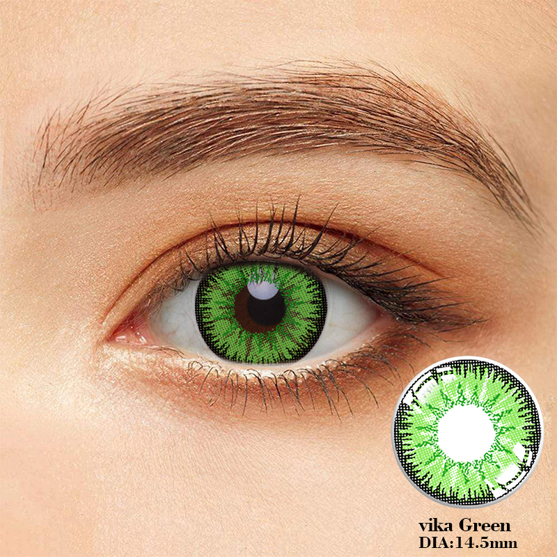 Odm Solid Most Realistic Colored Contacts Natural Looking For Dark Eyes
