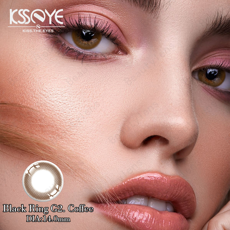 Multi Color Soft Cosmetic Contact Lens Yearly CE Certified Top Quality