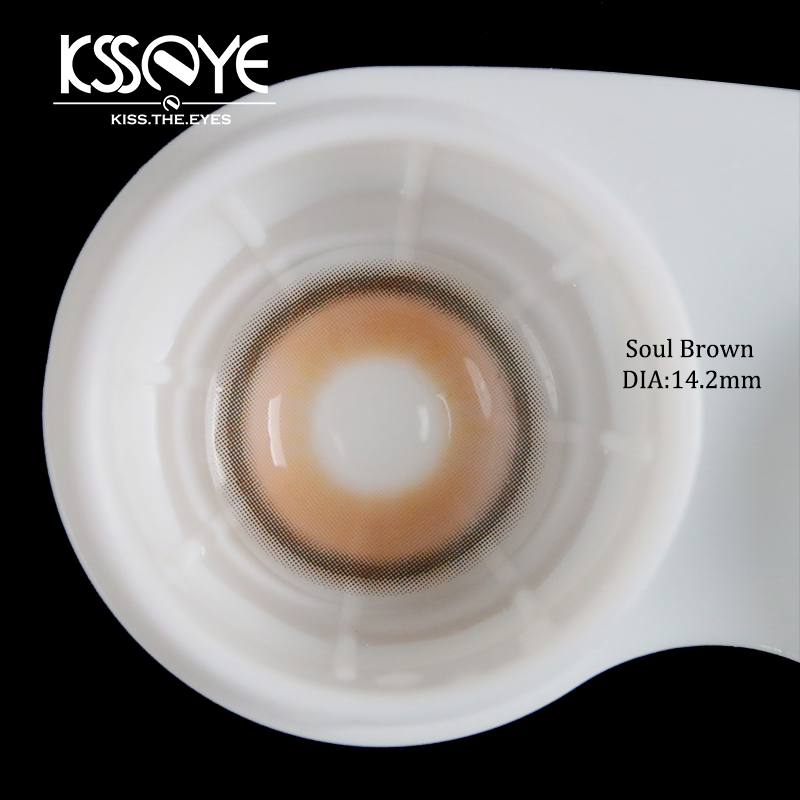 Color Enhancing Prescribed Glass Ball Eyes Contact Lens 14.0mm