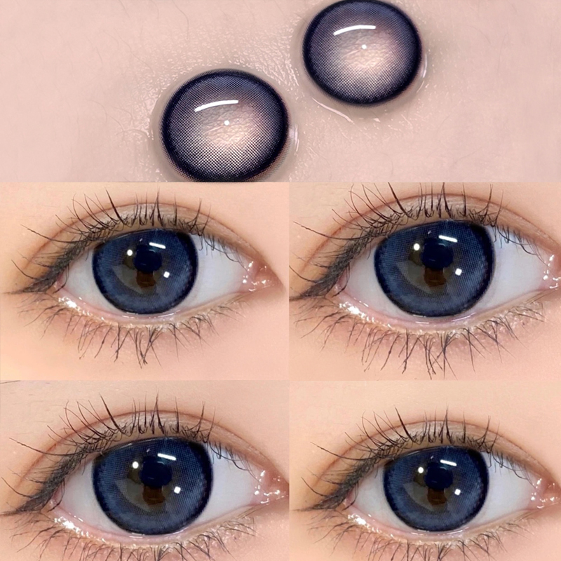 KSSEYE Blue Contacts Lens Colored Contact Lenses For Makeup